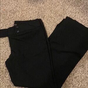 "Women's Black Wide Leg Dress Pants - Chic, Flattering Fit, Work & Casual Ready"